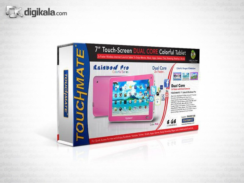 تبلت تاچ میت رین بو پرو TM-MID730D تبلت تاچ میت رین بو پرو TM-MID730D